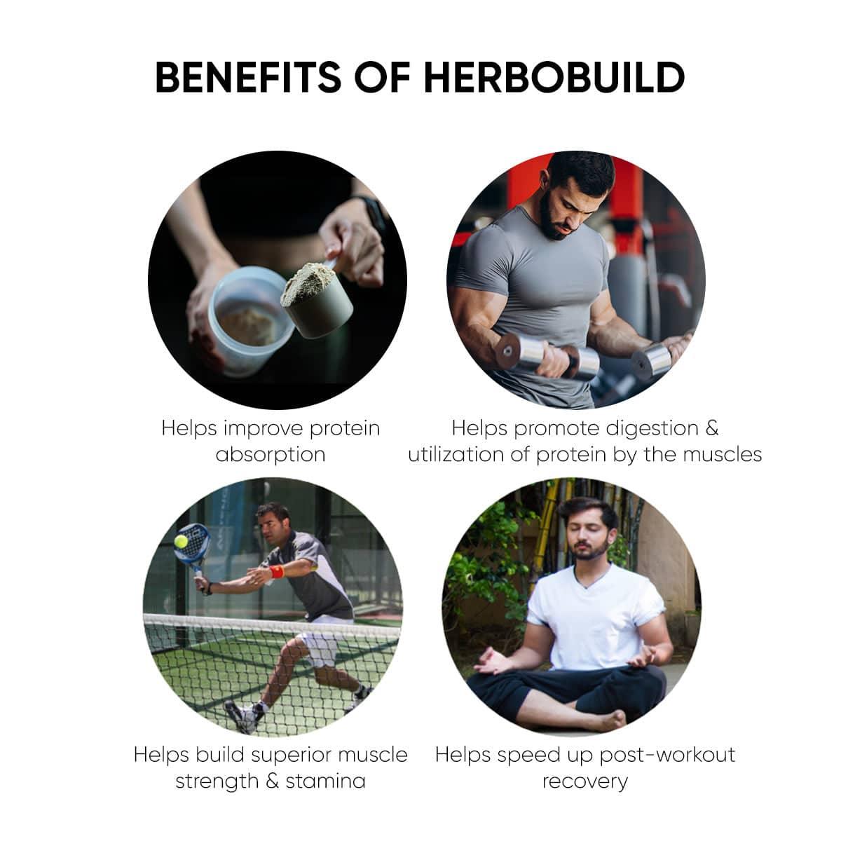 Dr. Vaidya's HerboBuild (50 Capsules) - Herbobuild