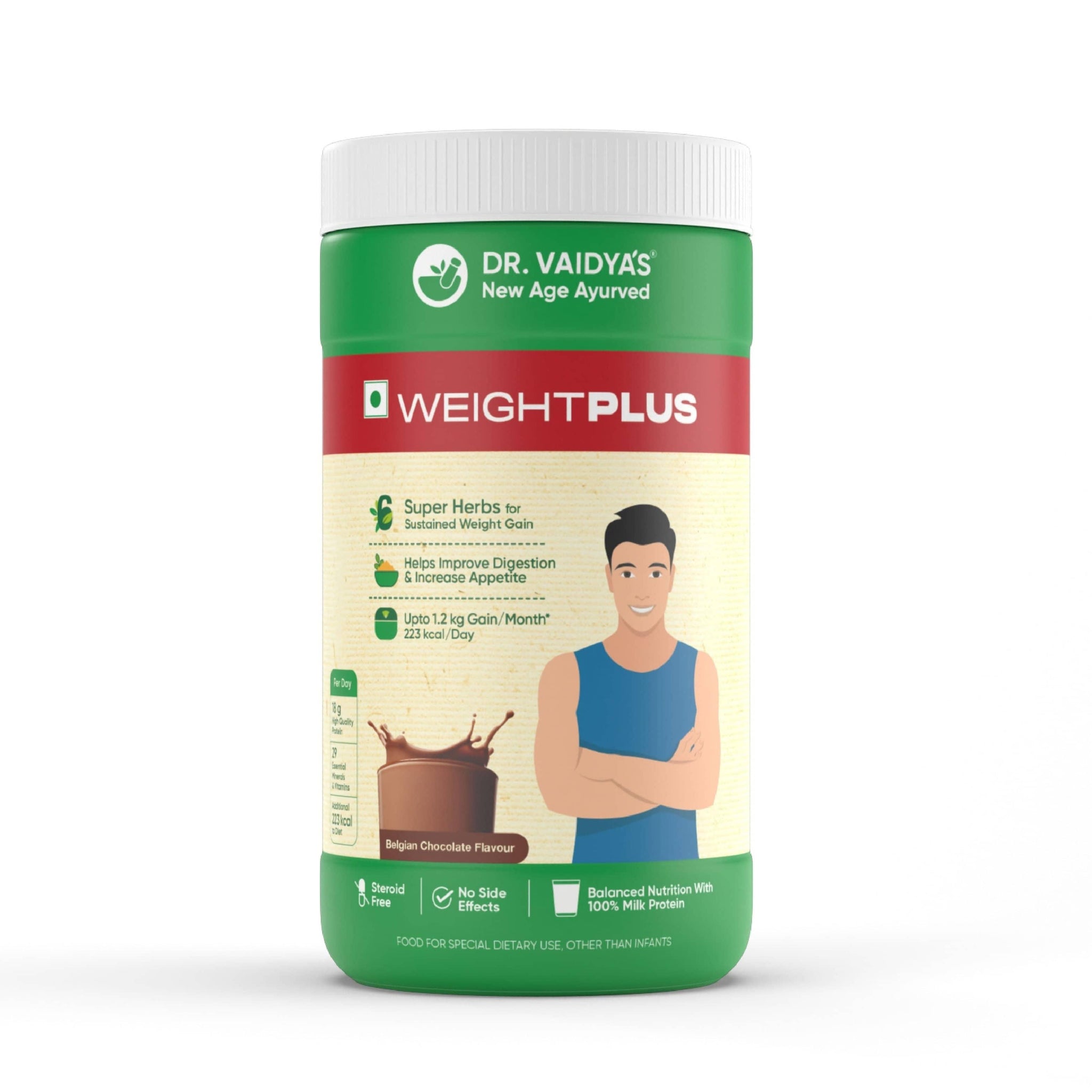 WeightPlus: For Healthy Weight Gain - Herbobuild